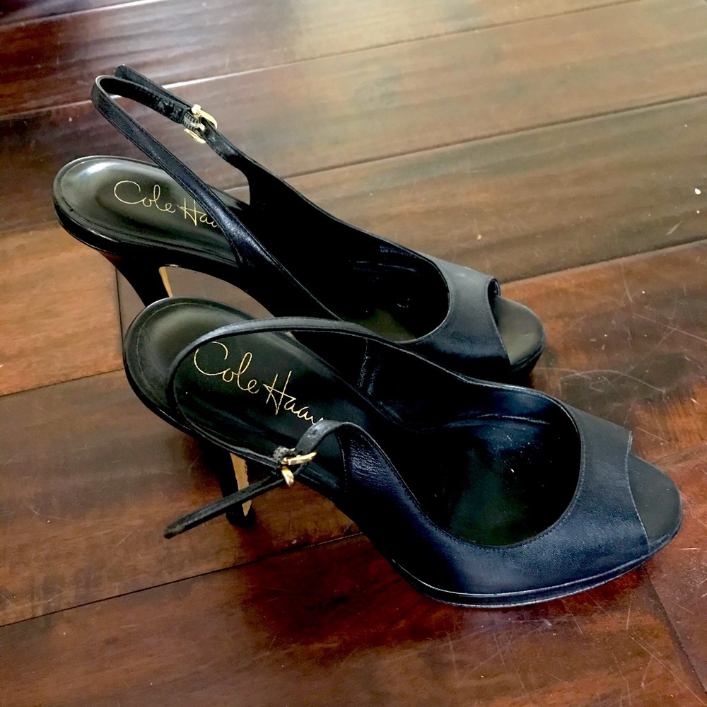 Cole Haan Nike Air Stiletto Slingback Heels